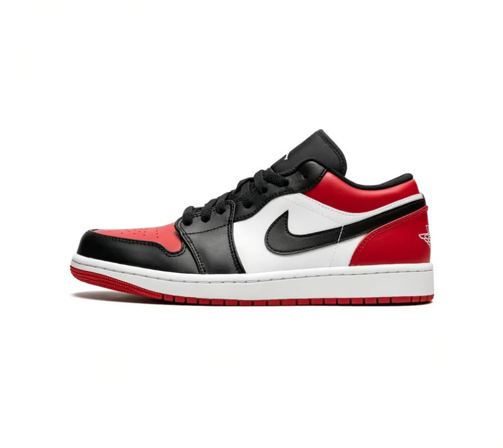 Nike Air Jordan Retro1 Low "Bred Toe" (UA QUALITY)