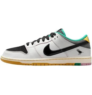 Nikee SB Dunk White Clear Emerald DP