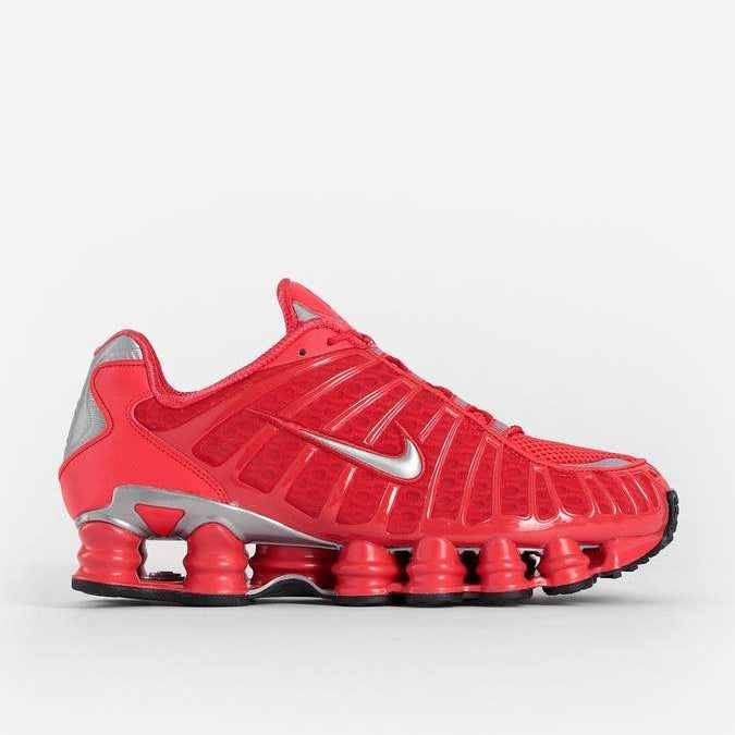NIKE  SHOX TL RED SILVER