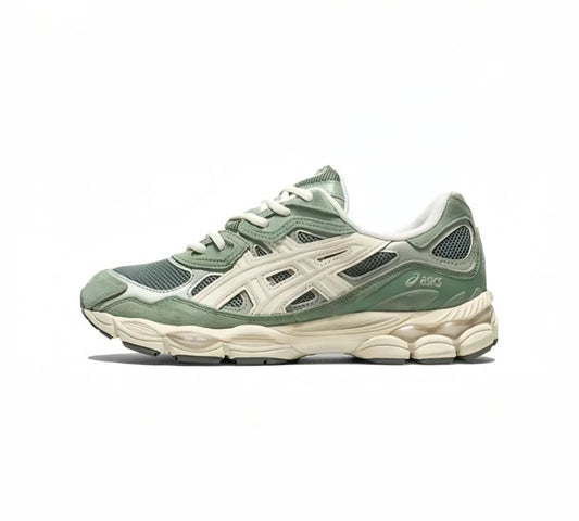 Asics Gel NYC Ivory Smoke Green