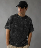 Unisex Acid Washed Oversized Tee