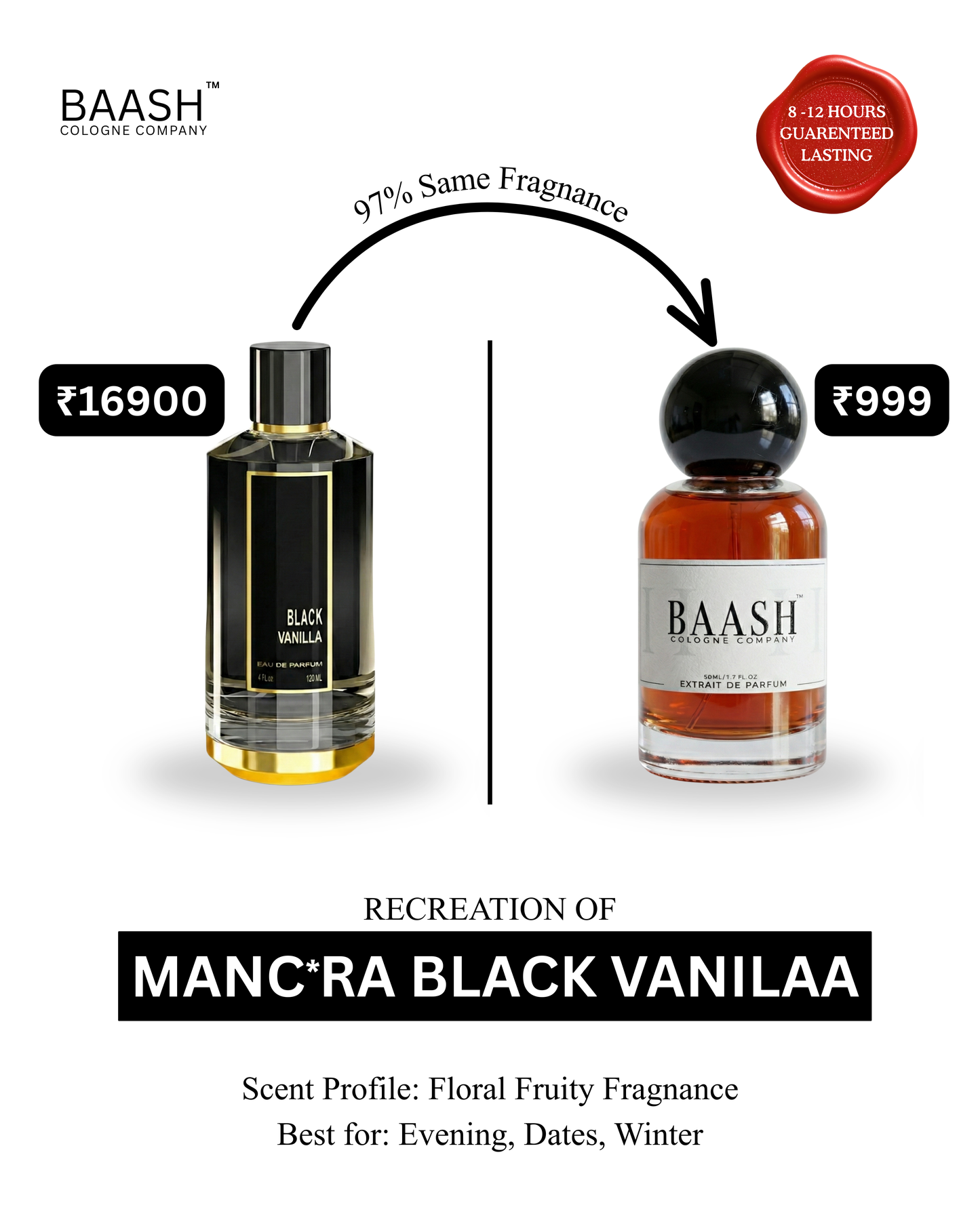 MANC#RA BLACK VANILLA