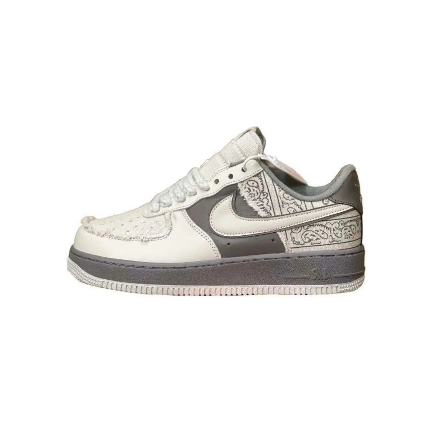 NIKE AIRFORCE BIG BANG WHITE GREY