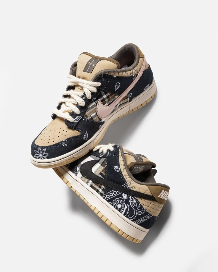 Nikee SB Dunk x Travis Scott Bandana DP