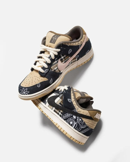 Nikee SB Dunk x Travis Scott Bandana DP