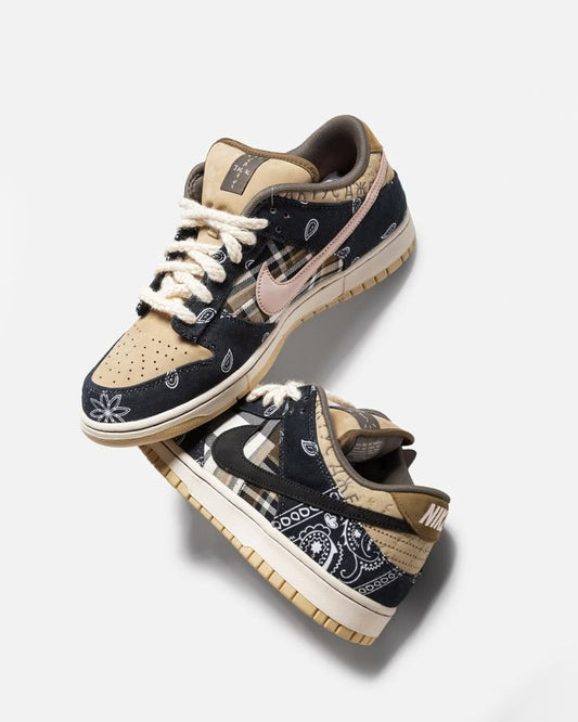 Nikee SB Dunk x Travis Scott Bandana DP